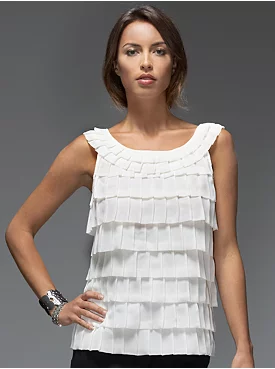 New York & Company: Collection Cascade Ruffle Blouse from nyandcompany.com